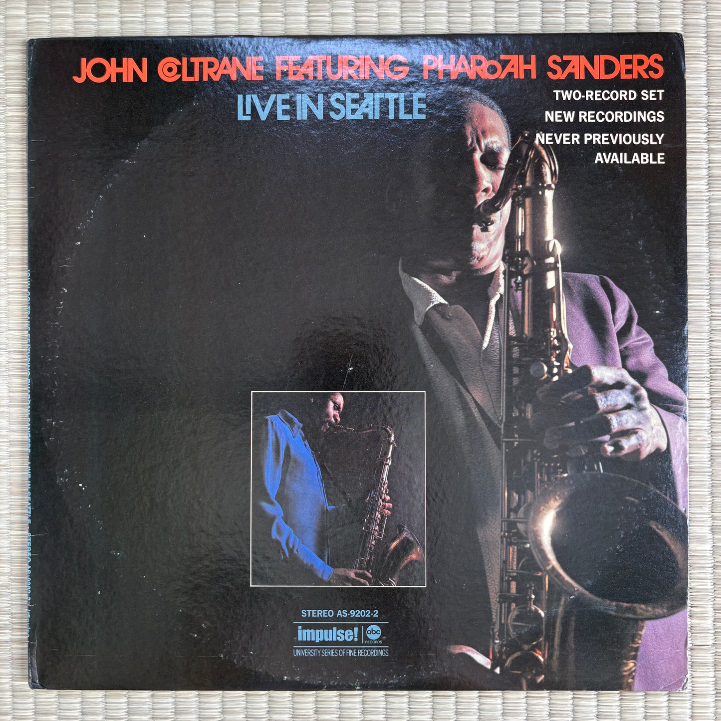 John Coltrane, Pharoah Sanders – Live In Seattle / AS-9202-2 Impulse! US Original LP
