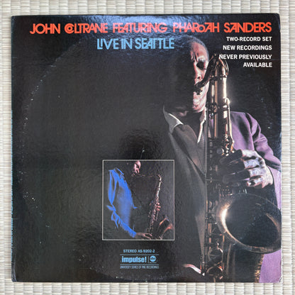 John Coltrane, Pharoah Sanders – Live In Seattle / AS-9202-2 Impulse! US Original LP