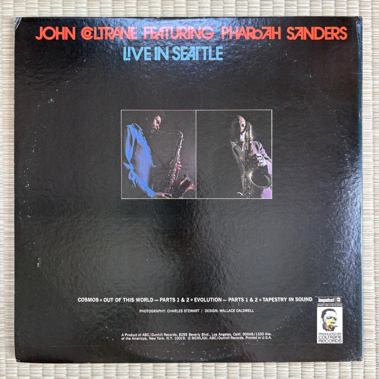 John Coltrane, Pharoah Sanders – Live In Seattle / AS-9202-2 Impulse! US Original LP
