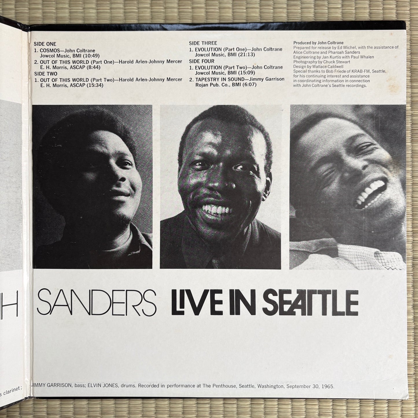 John Coltrane, Pharoah Sanders – Live In Seattle / AS-9202-2 Impulse! US Original LP