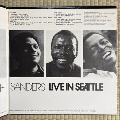 John Coltrane, Pharoah Sanders – Live In Seattle / AS-9202-2 Impulse! US Original LP