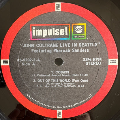 John Coltrane, Pharoah Sanders – Live In Seattle / AS-9202-2 Impulse! US Original LP