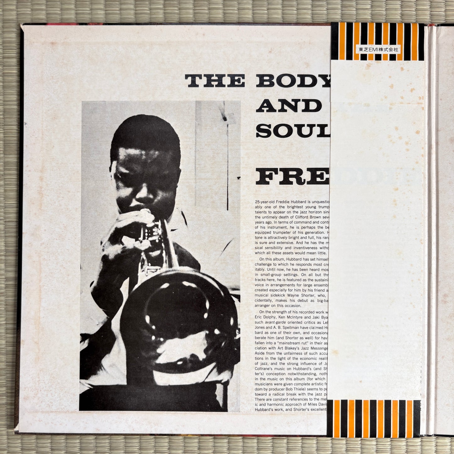 Freddie Hubbard ‎– The Body & The Soul / IMP-80019 Impulse! Japan LP