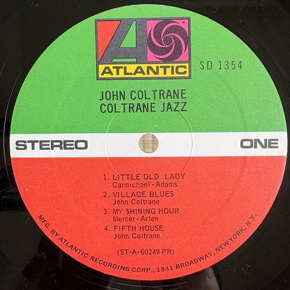 John Coltrane ‎– Coltrane Jazz / SD 1354 Atlantic US LP