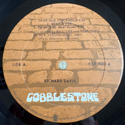 Richard Davis – The Philosophy Of The Spiritual / CST 9003 Cobblestone US Orignal LP