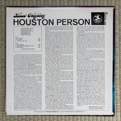 Houston Person – Blue Odyssey / PRT-7566 Prestige US LP