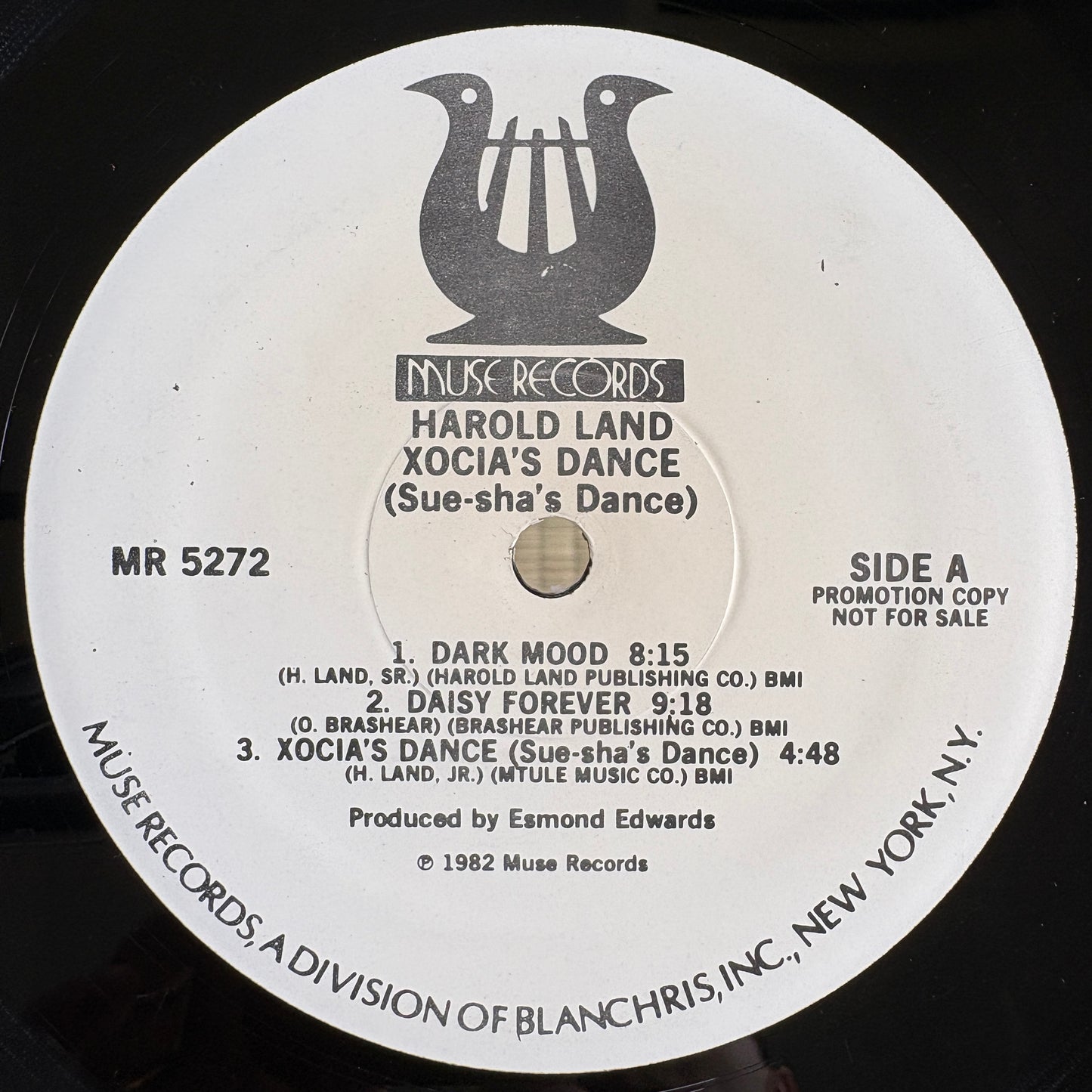 Harold Land ‎– Xocia's Dance / MR 5272 Muse US Original Promo LP