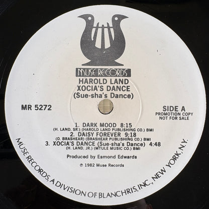 Harold Land ‎– Xocia's Dance / MR 5272 Muse US Original Promo LP