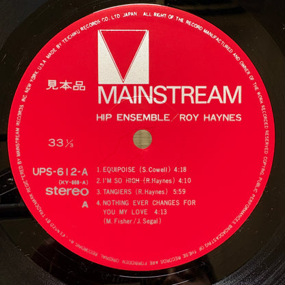 Roy Haynes – Hip Ensemble / UPS-612-A Mainstream Japan Original Promo LP