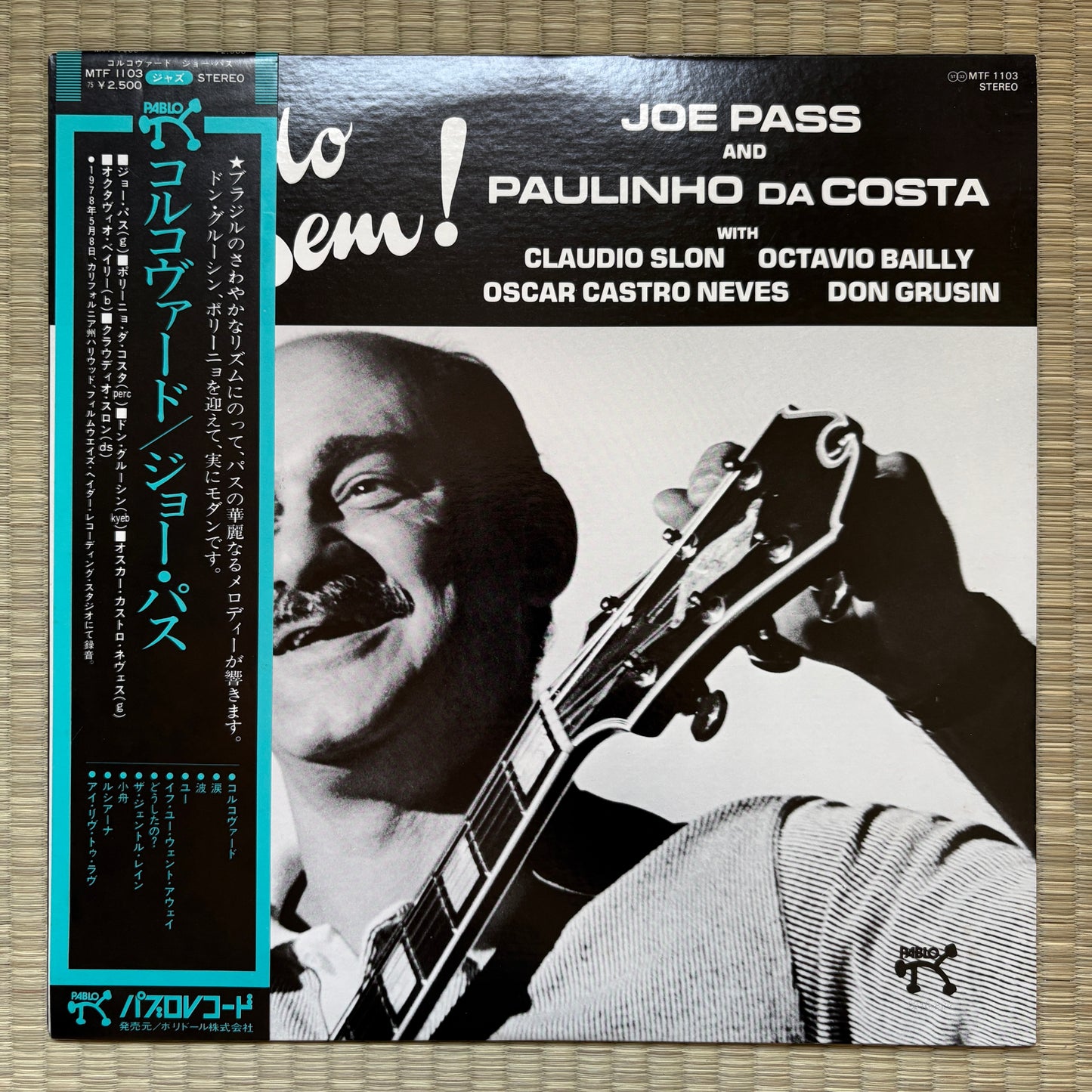 Joe Pass, Paulinho Da Costa – Tudo Bem! / MTF 1103 Pablo Japan Original LP