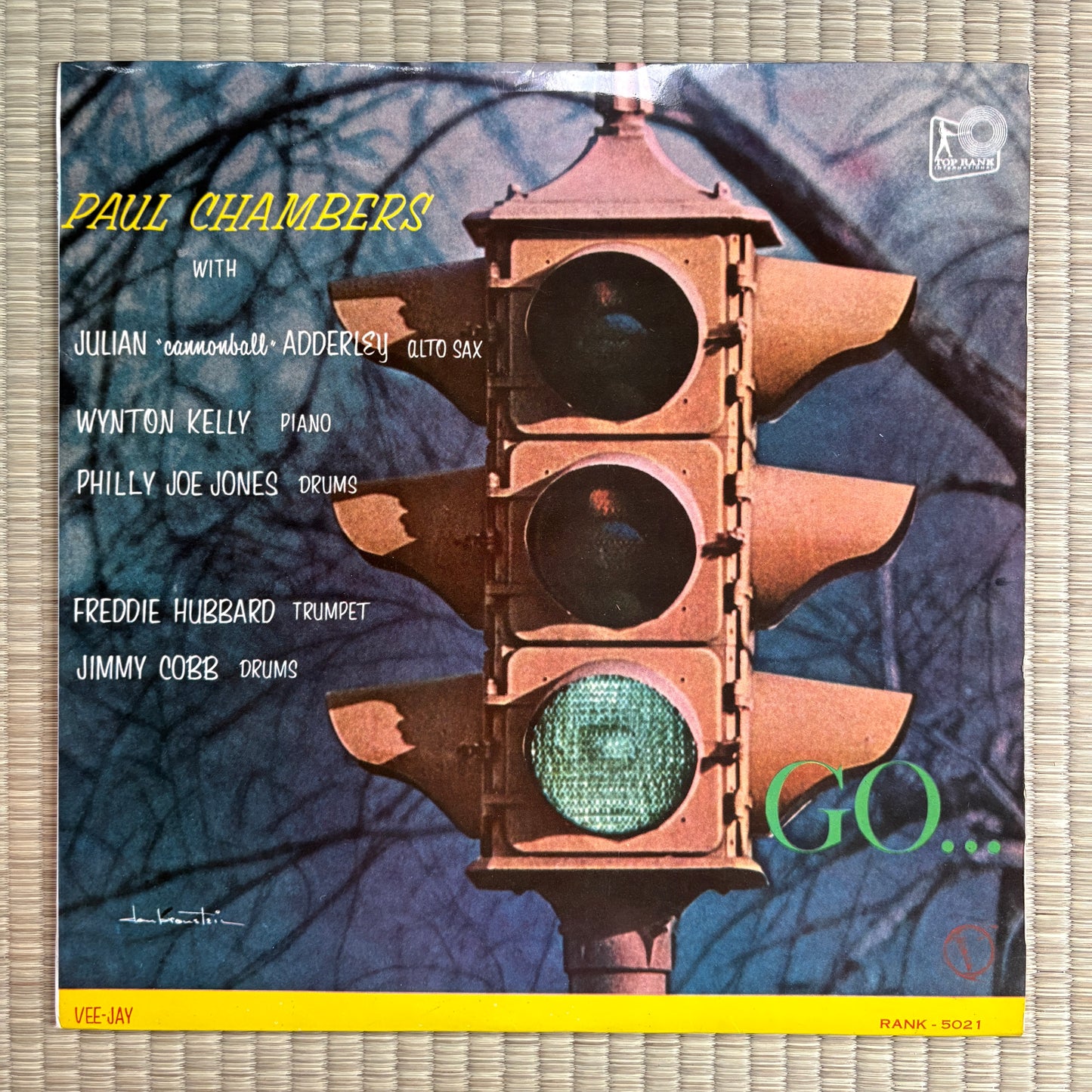 Paul Chambers - Go / RANK-5021 Top Rank Japan Original LP