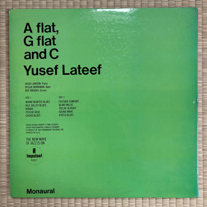 Yusef Lateef ‎– A Flat, G Flat And C / AS-9117 Impulse! US Original LP