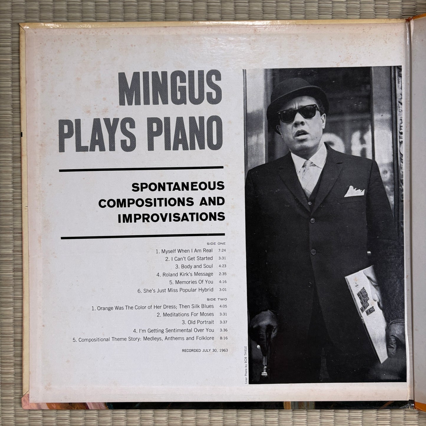 Charles Mingus ‎– Mingus Plays Piano / AS-60 Impulse! US Original LP