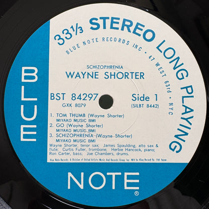 Wayne Shorter – Schizophrenia / GXK8079 Blue Note Japan LP