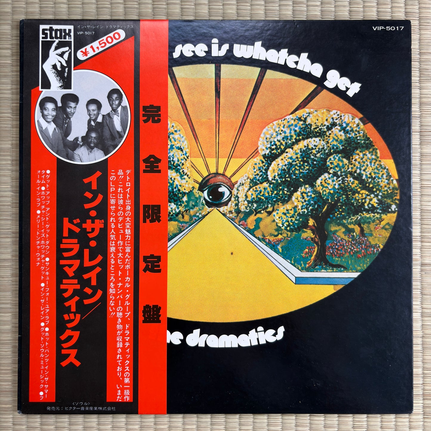 The Dramatics – Whatcha See Is Whatcha Get / VIP-5017 Stax Japan LP