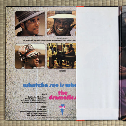 The Dramatics – Whatcha See Is Whatcha Get / VIP-5017 Stax Japan LP