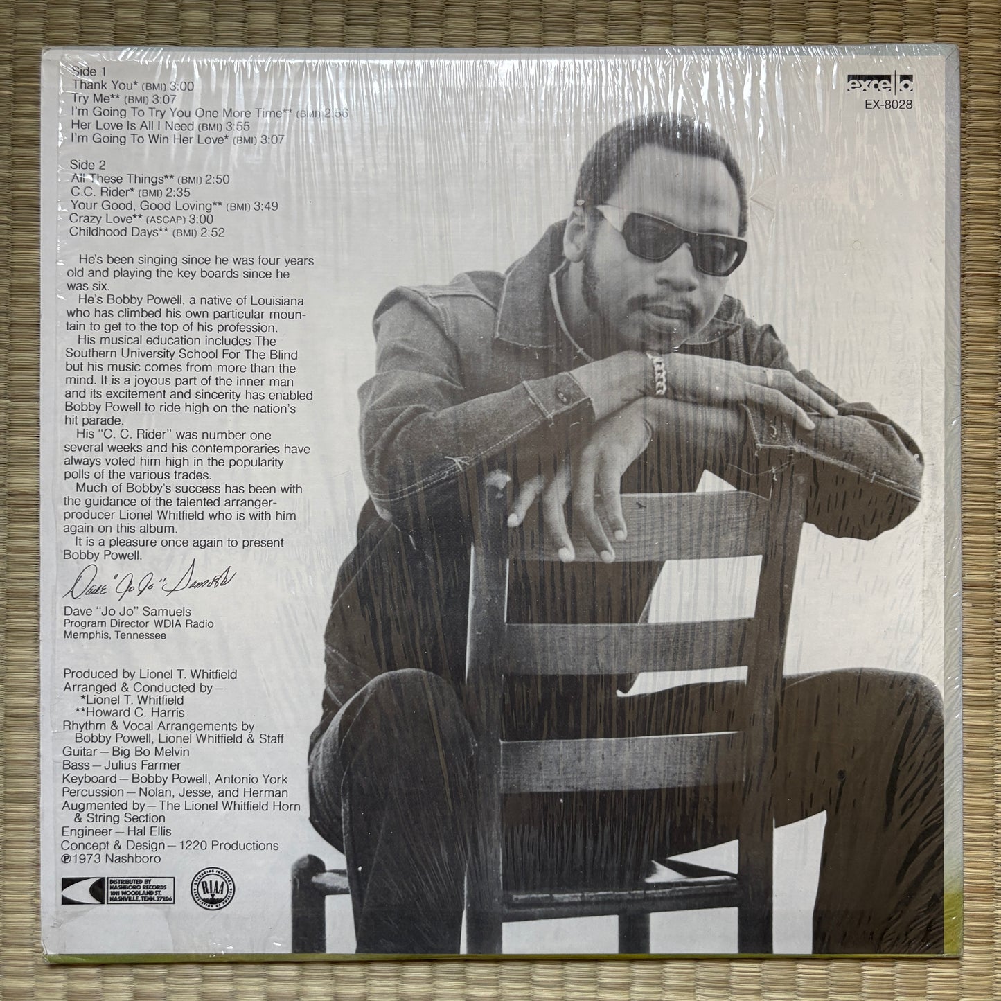 Bobby Powell – Thank You / EX 8028 Excello US Original LP
