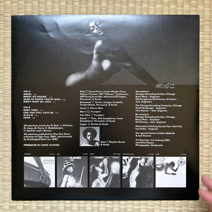 Ohio Players – Angel / RJ-7230 Mercury Japan Original LP