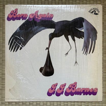 J. J. Barnes – Born Again / PLP-39 Perception US Original Promo LP