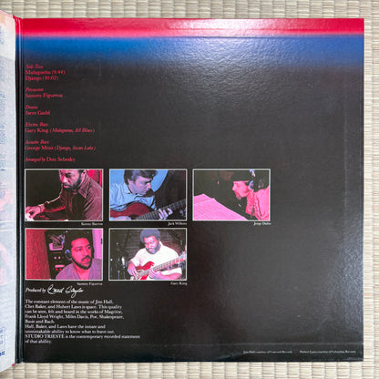 Chet Baker, Jim Hall, Hubert Laws – Studio Trieste / K26P 6180 CTI Japan Original LP