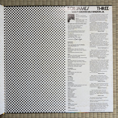 Bob James – Three / GP-3060 CTI Japan LP