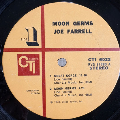 Joe Farrell – Moon Germs / CTI 6023 US Original LP