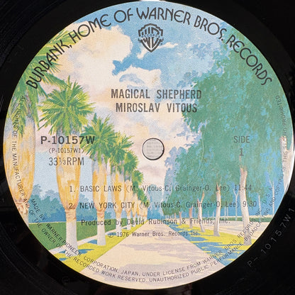 Miroslav Vitous – Magical Shepherd / P-10157W Warner Bros. Japan Original LP