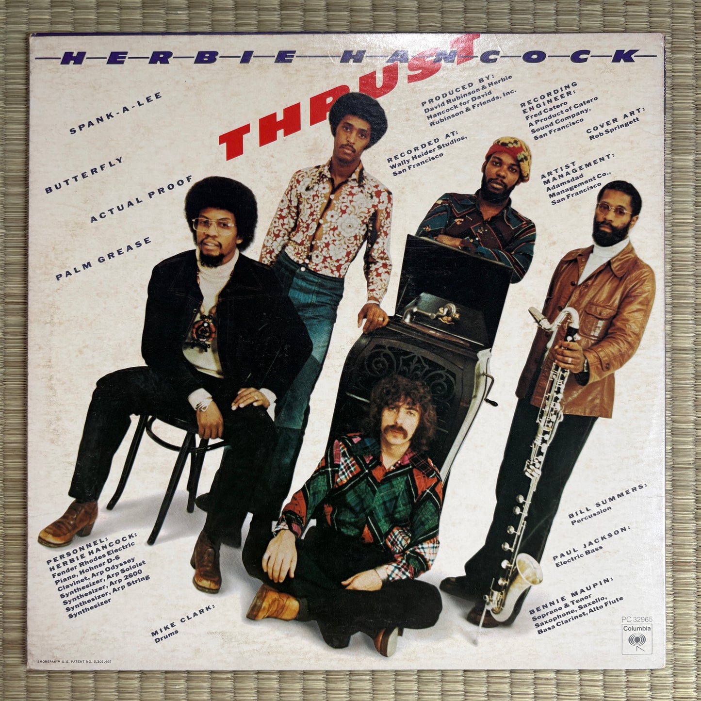 Herbie Hancock – Thrust / PC 32965 Columbia US Original LP