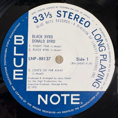 Donald Byrd - Black Byrd / LNP-88137 Blue Note Japan Original LP