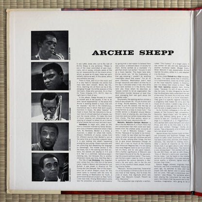 Archie Shepp – Fire Music / AS-86 Impulse! US LP