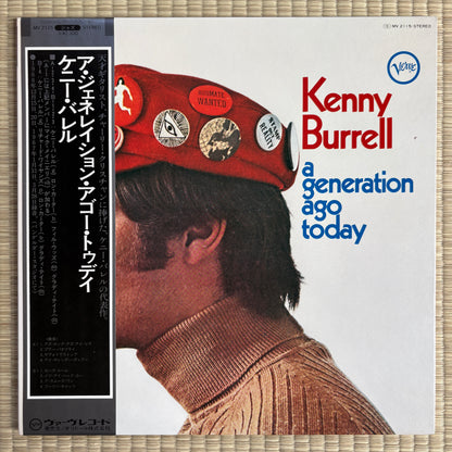Kenny Burrell – A Generation Ago Today / MV 2115 Verve Japan LP