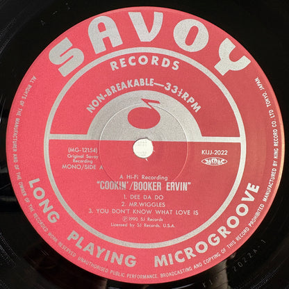 Booker Ervin Quintet – Cookin' / KIJJ-2022 Savoy Japan LP