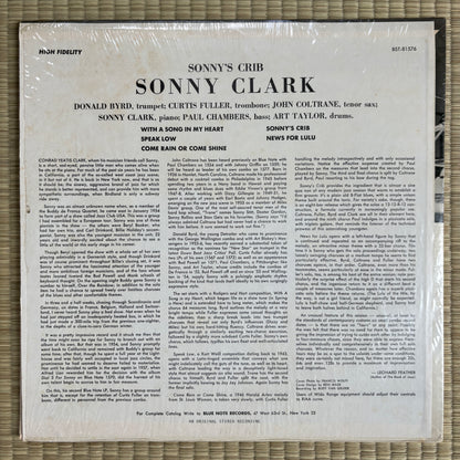 Sonny Clark – Sonny's Crib / BST 81576 Blue Note US LP