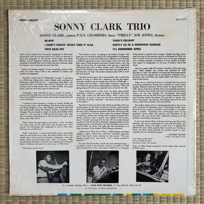 Sonny Clark Trio - S/T / BST 81579 Blue Note Us LP