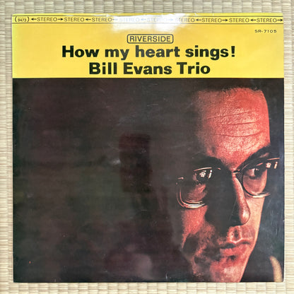 Bill Evans Trio – How My Heart Sings / SR-7105 Riverside Japan Original LP