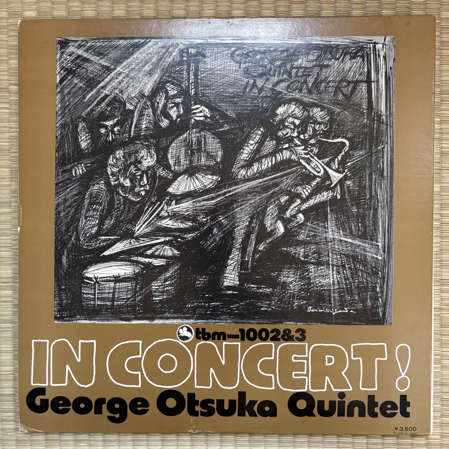 George Otsuka Quintet – In Concert ! / TBM-1002 Three Blind Mice Japan Original LP