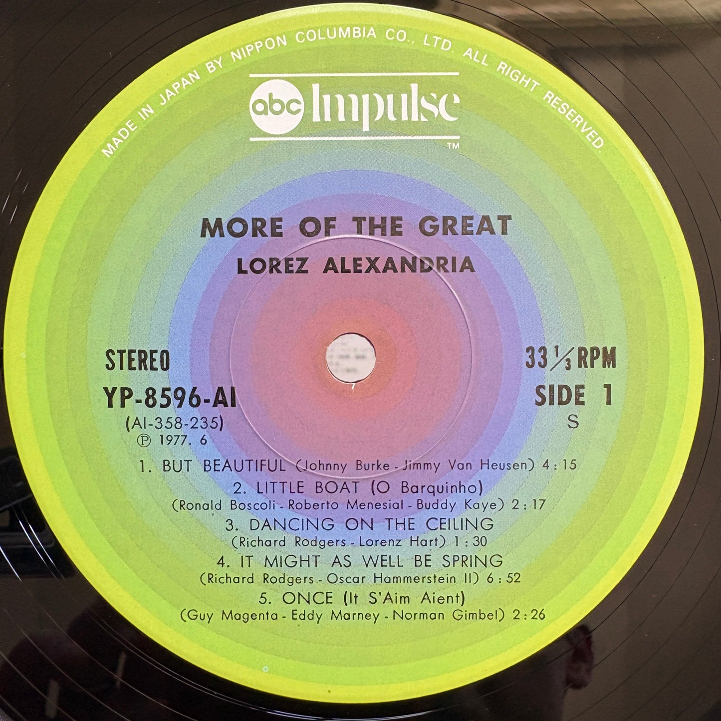 Lorez Alexandria – More Of The Great Lorez Alexandria / YP-8596-AI