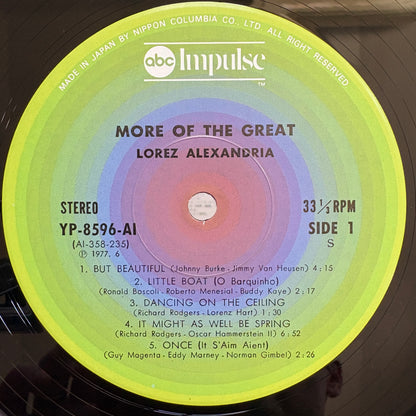 Lorez Alexandria – More Of The Great Lorez Alexandria / YP-8596-AI
