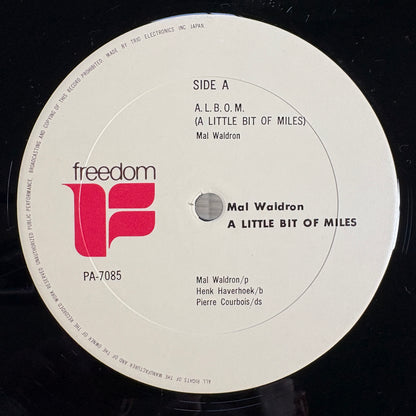 Mal Waldron – A Little Bit Of Miles / PA-7085 Freedom Japan Original LP