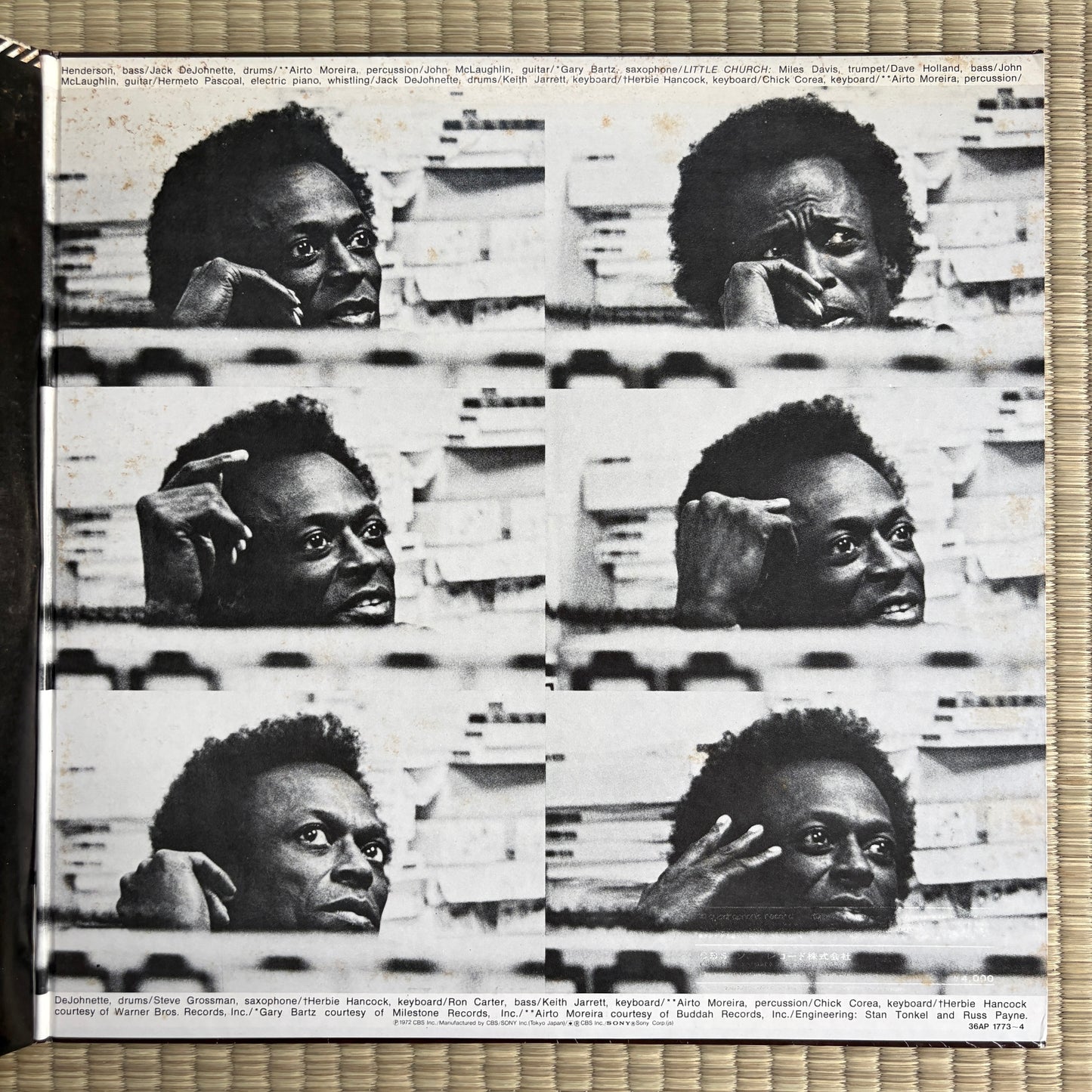 Miles Davis – Live-Evil / 36AP 1773 Columbia Japan LP