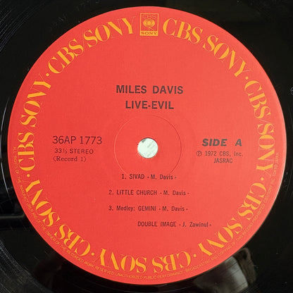 Miles Davis – Live-Evil / 36AP 1773 Columbia Japan LP