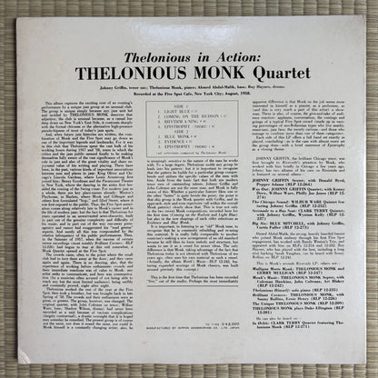 Thelonious Monk Quartet – Thelonious In Action / MW2020 Riverside Japan LP