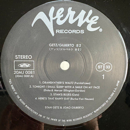Stan Getz, Joao Gilberto – Getz / Gilberto #2