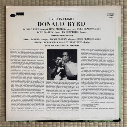 Donald Byrd – Byrd In Flight / BST 84048 Blue Note US LP