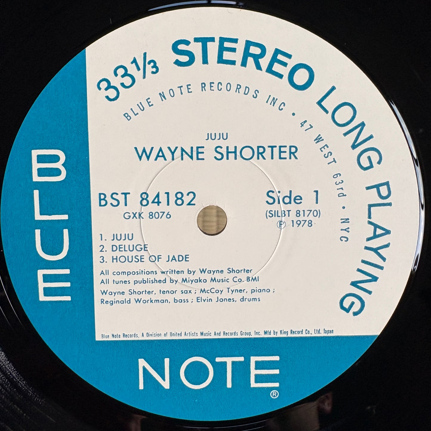Wayne Shorter – Juju / GXK 8076 Blue Note Japan LP
