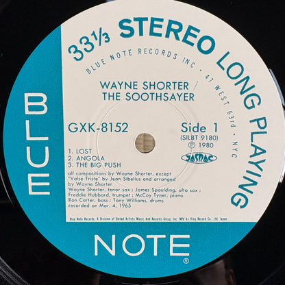 Wayne Shorter – The Soothsayer / GXK-8152 Blue Note Japan LP