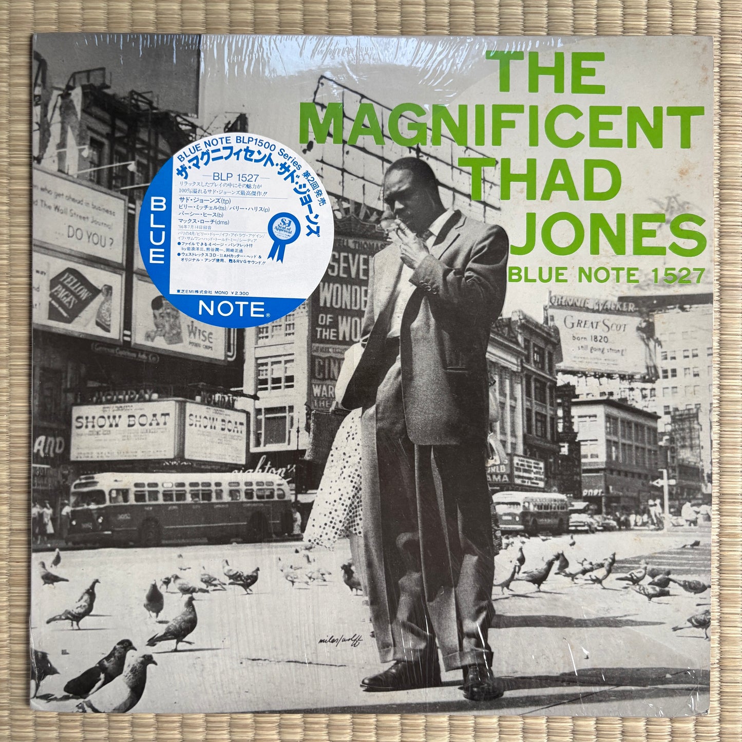 Thad Jones – The Magnificent Thad Jones / BLP 1527 Blue Note Japan LP