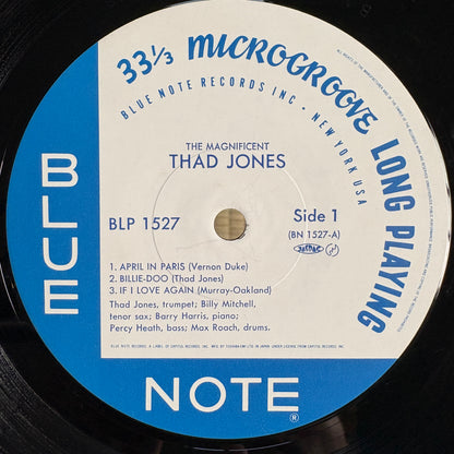 Thad Jones – The Magnificent Thad Jones / BLP 1527 Blue Note Japan LP