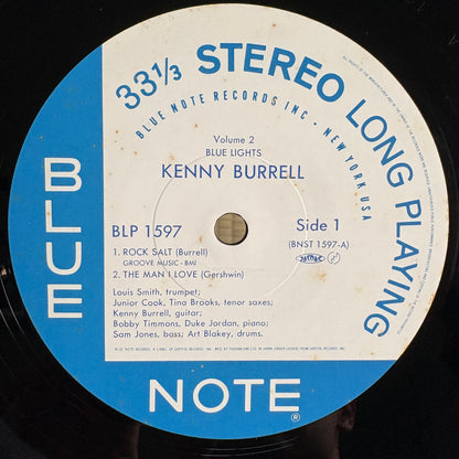 Kenny Burrell – Blue Lights, Volume 2 / BLP 1597 Blue Note Japan LP