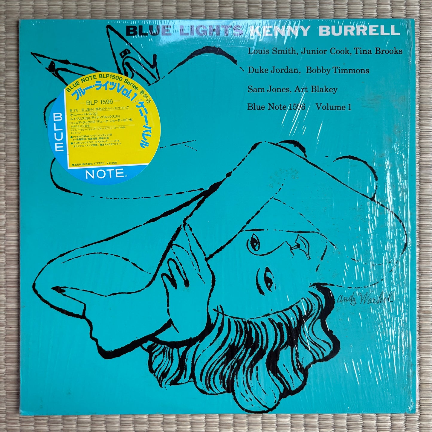 Kenny Burrell – Blue Lights, Volume 1 / BLP 1596 Blue Note Japan LP